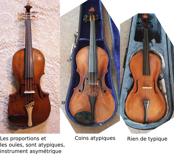 Violon atypique | Choisir un violon chez P.Boucher
